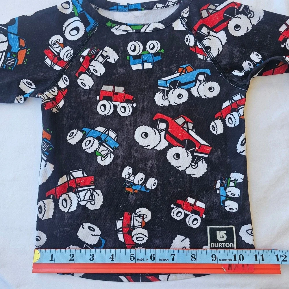 Burton dry ride long sleeve w/monster truck print - Picture 8 of 9